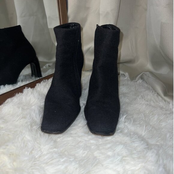 Donna Karan Fabric Ankle Boots - Picture 9 of 10